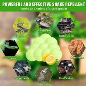 Enbabbor snake repellent bag hanging enables flexible placement.