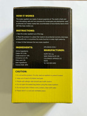 Enbabbor snake repellent balls for indoor use in basements or garages