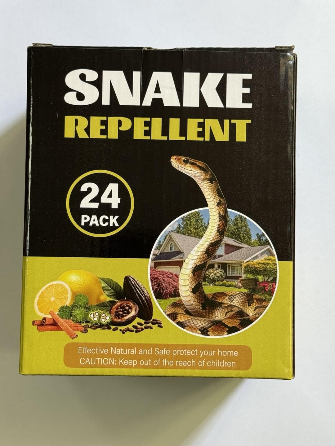 Enbabbor snake repellent balls long-lasting outdoor solution for year-round deterrence
