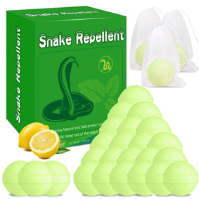 Enbabbor snake repellent balls packaging; helps secure your outdoor space.