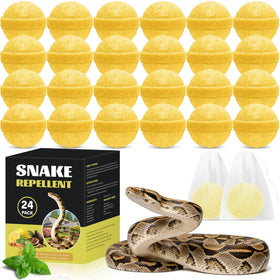 Enbabbor snake repellent balls for yard deter snakes and protect outdoor spaces
