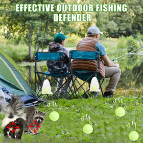 Enbabbor snake repellent ball near entry creates safer home approach.