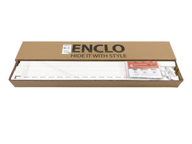 Enclo pool equipment enclosure conceals pumps while blending with outdoor decor.