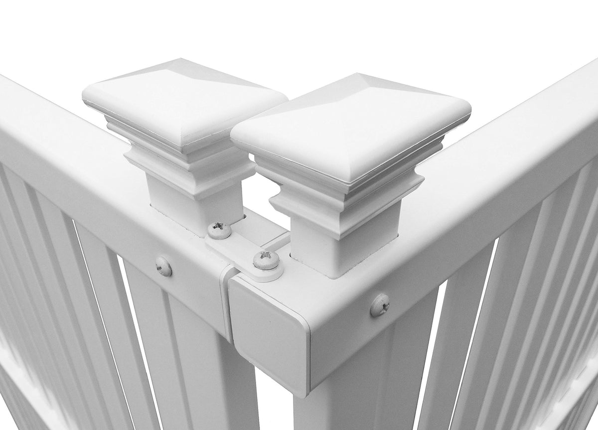 Enclo trash can enclosure hides outdoor clutter for a neater curb appeal.