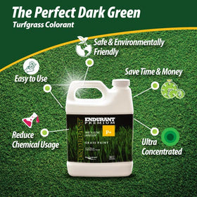 Endurant dye mixing guidance from 8 oz to 1 gallon for flexibility.
