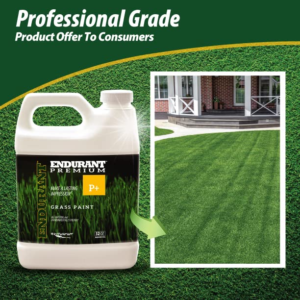 Endurant pet-safe lawn paint label indicating non-toxic use.