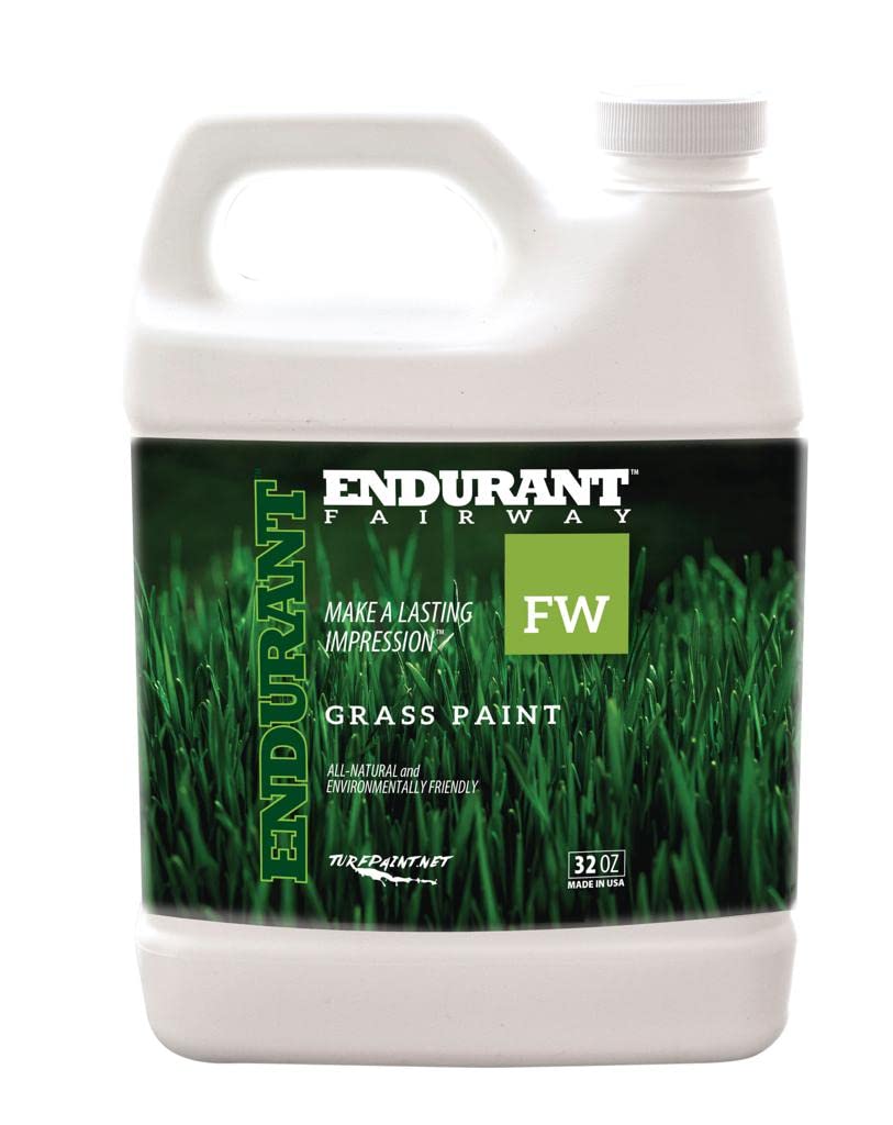 Endurant Turf Colorants 32oz bottle for quick lawn color restoration and even coverage.