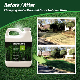 Endurant Turf Colorants sprayer application shows efficient, even coverage for large lawns.