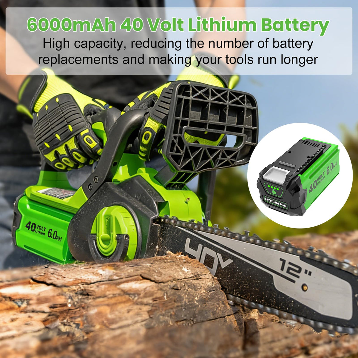EnerMall Greenworks 40V charger ready compatibility image