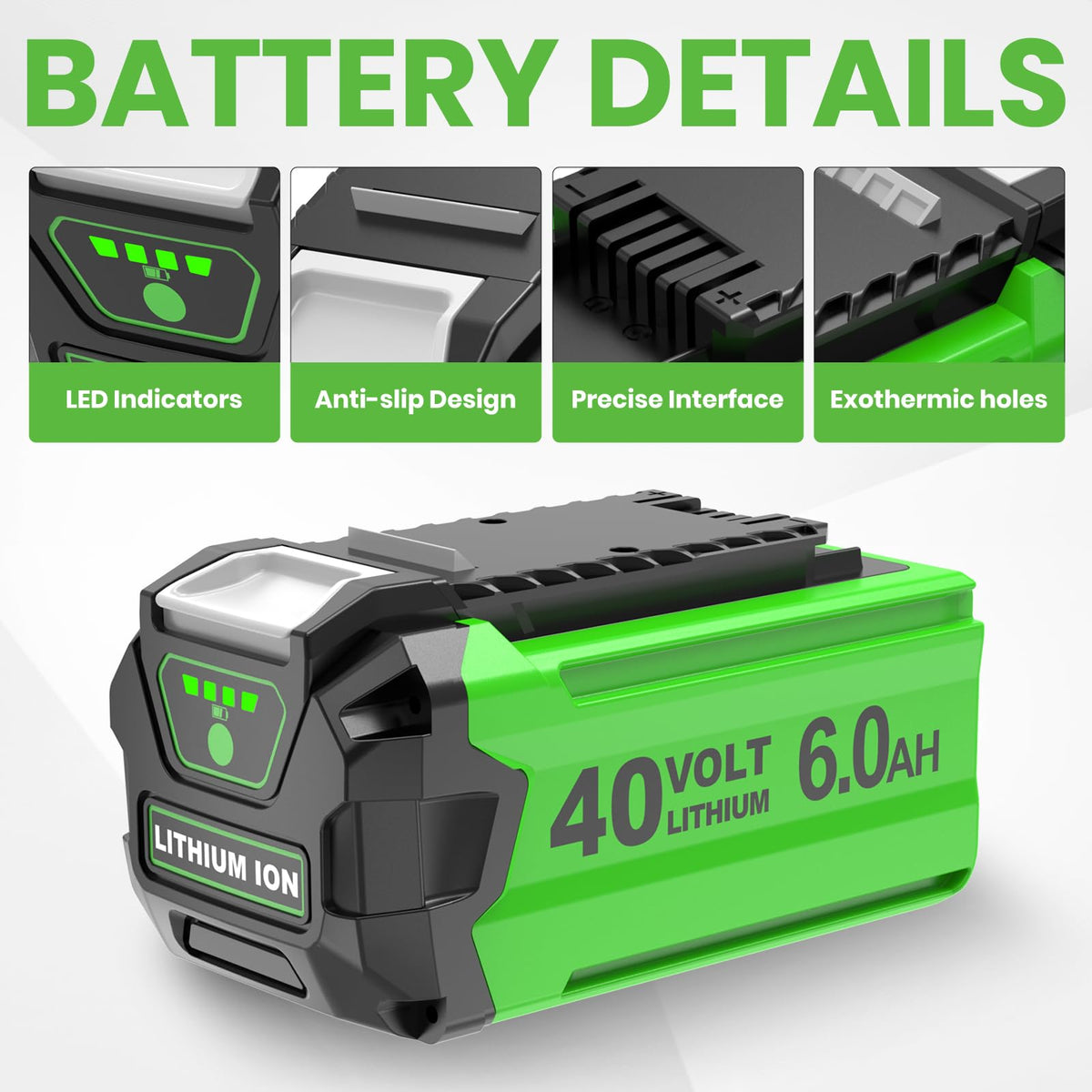 EnerMall compatibility guide for Greenworks 40V tools