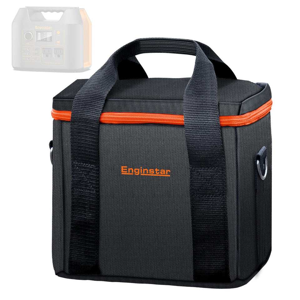 EnginStar 300W case interior dimensions show precise fit for travel power packs.