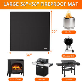 ENGPOW heat resistance up to 2000°F for embers and flare-ups.