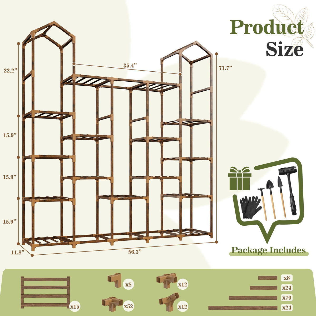 EnHomee versatile modular plant system adapts to any layout.