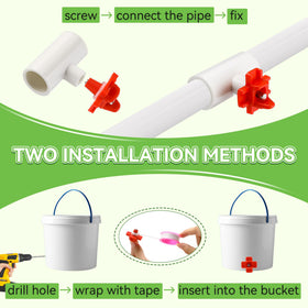 Enhon bundle includes drill bit and waterproof tape for secure installation.