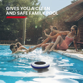 Enhulk Solar Pool Ionizer durable-marine-grade-abs shows rugged outdoor resilience.