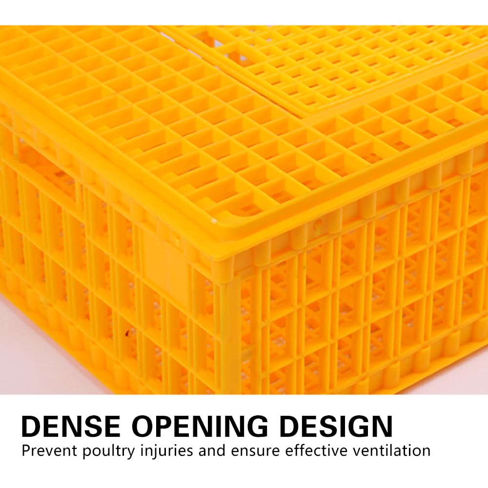 Enjoy Plush Poultry Carrier Crate loading side view highlights easy access for loading
