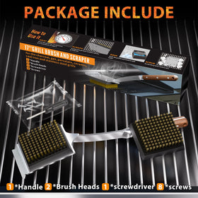 ENLOY grill brush set ready for gifting or daily use.