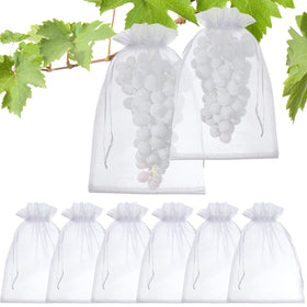 ENNIYU 8x12 inch fruit protection bag shields fruit from pests while staying breathable