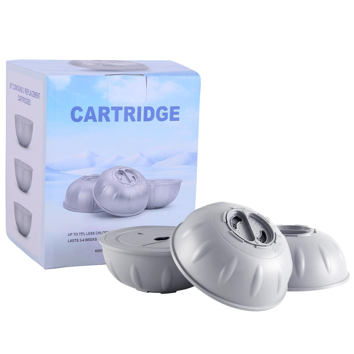 Ennyumin hot tub cartridge compatible with Frog Ease for easy filtration.