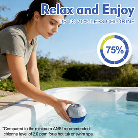 Self-regulating design from Ennyumin reduces monitoring while keeping spa water balanced.