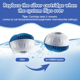 Gentle mineral filtration for softer water and safer spa experiences, less residue on surfaces.