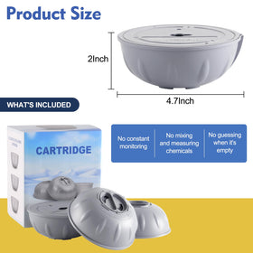 Three-pack Ennyumin cartridges provide reliable filtration for larger hot tubs.