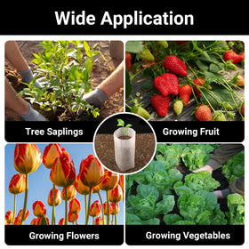 ENPOINT nursery bags double as fruit-protection bags against weather and birds