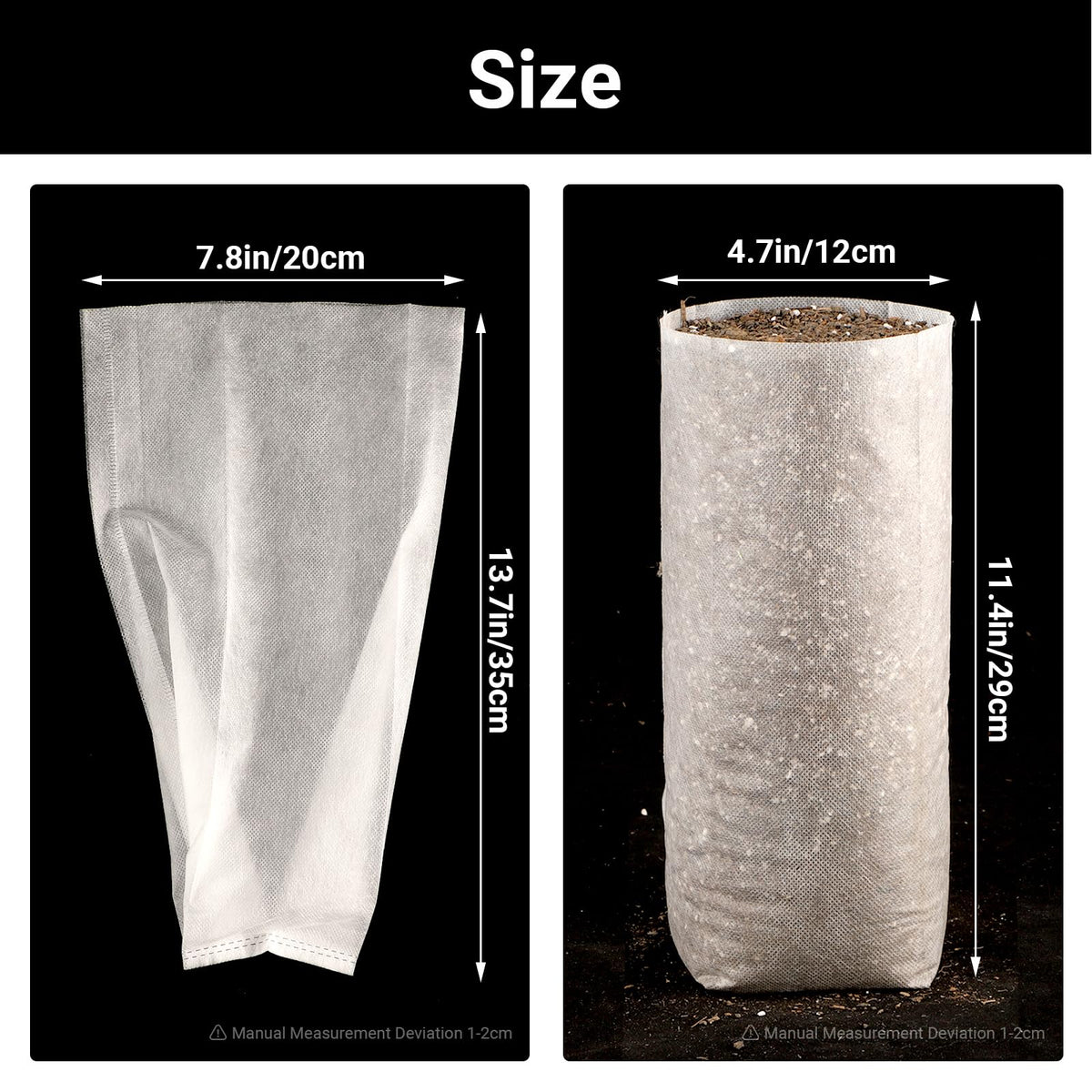 ENPOINT nursery bags support root development as plants grow