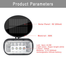 Enrybia solar panel-flag-light charges in daylight to illuminate at night.