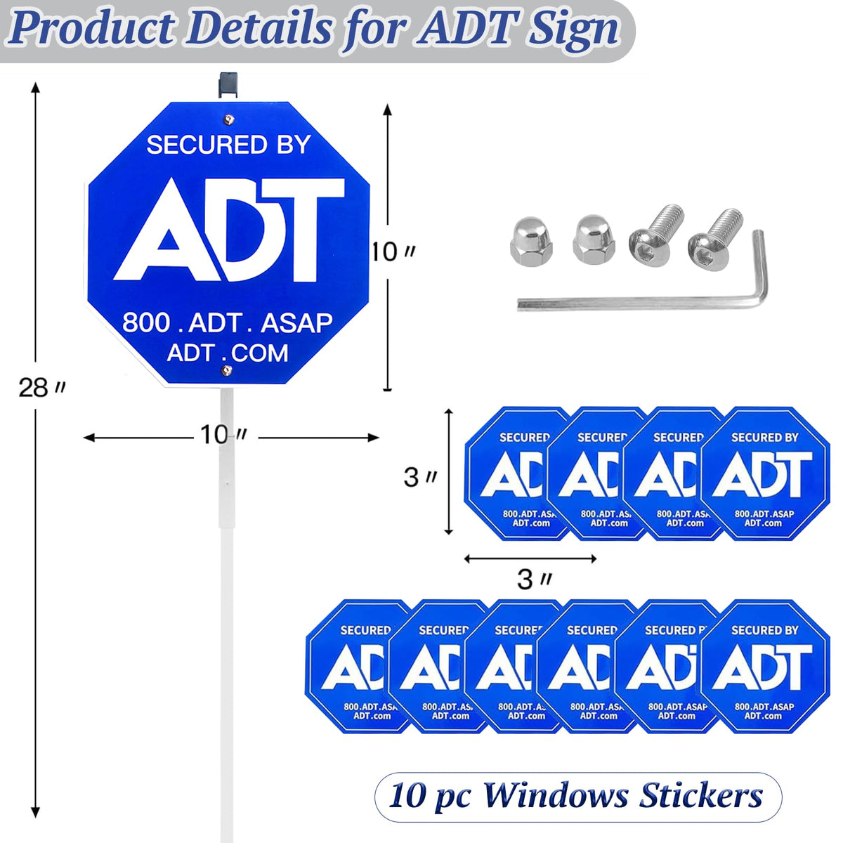 ENTINALE weatherproof outdoor sign ready for all-weather environments