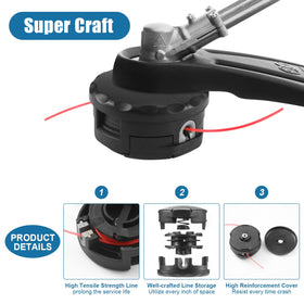 Envvanptaz durable plastic construction supports long-lasting trimming sessions.