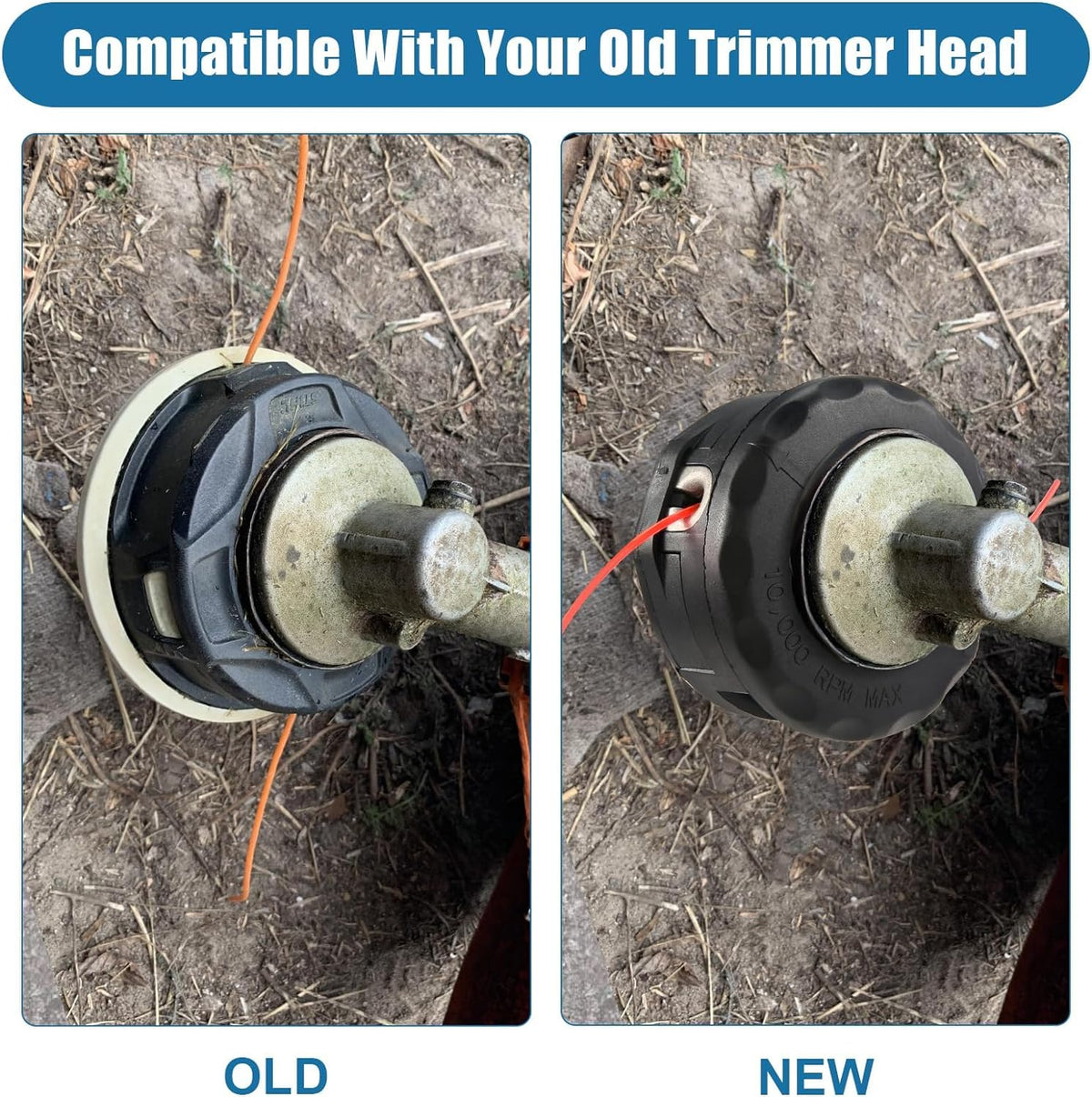 Envanptaz easy-install design helps minimize downtime during lawn care.