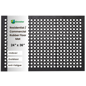 Envelor anti-fatigue entryway mat reduces standing fatigue during long tasks.
