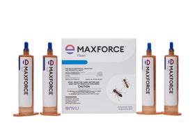 Envu Maxforce Fleet bait gel 4x27g pack for rapid colony control indoors and outdoors.