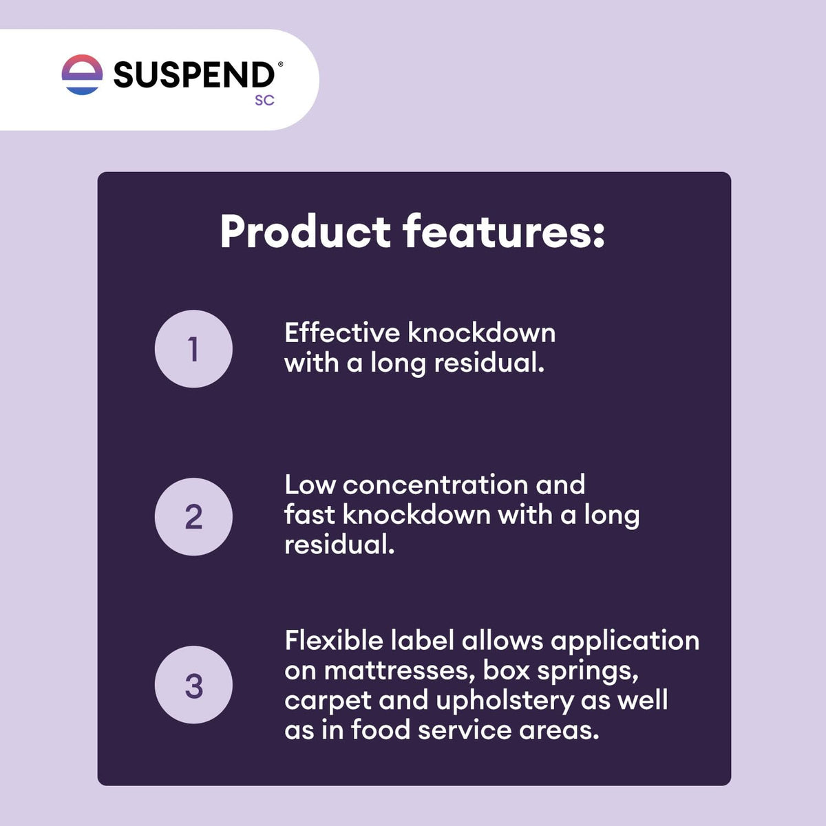 Envu Suspend SC is a concentrated formula for broad coverage