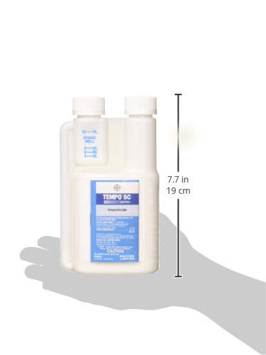Tempo Ultra SC bottle pour shows clean handling and even dispersion.