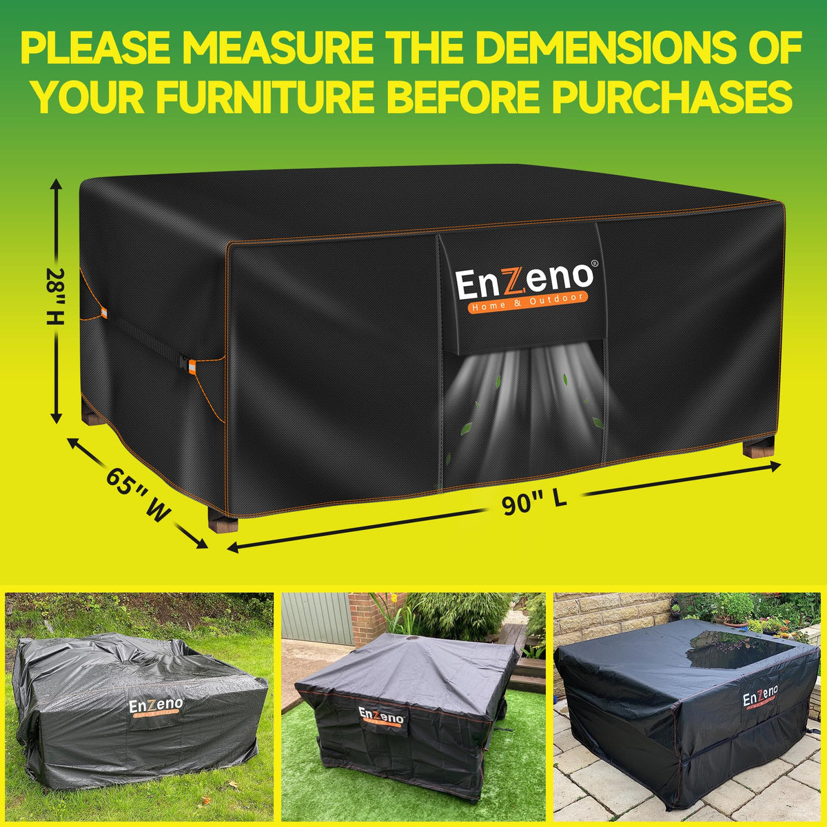 Enzeno cover meets EU 7P climate standards for responsible protection.