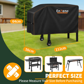 Enzeno waterproof back coating protects against rain and snow