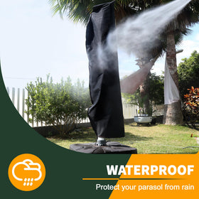 Enzeno windproof bottom drawstring securing cover during gusts