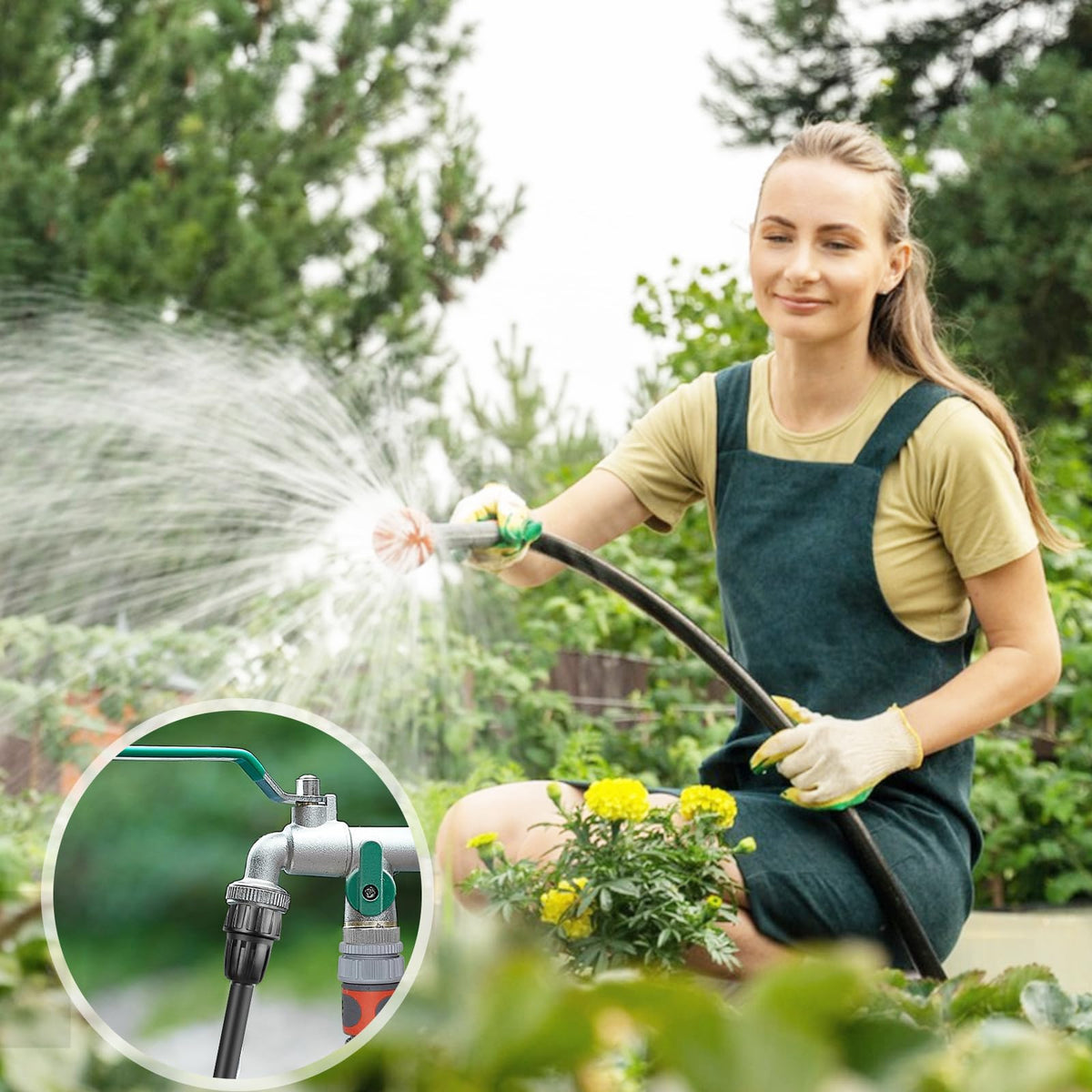EoaMen outdoor use irrigation setup ready for outdoor conditions