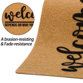 Eohak Welcome-Ish mat porch and entryway decor suitable for homes