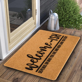 Eohak Welcome-Ish mat weather-resistant for all-weather use