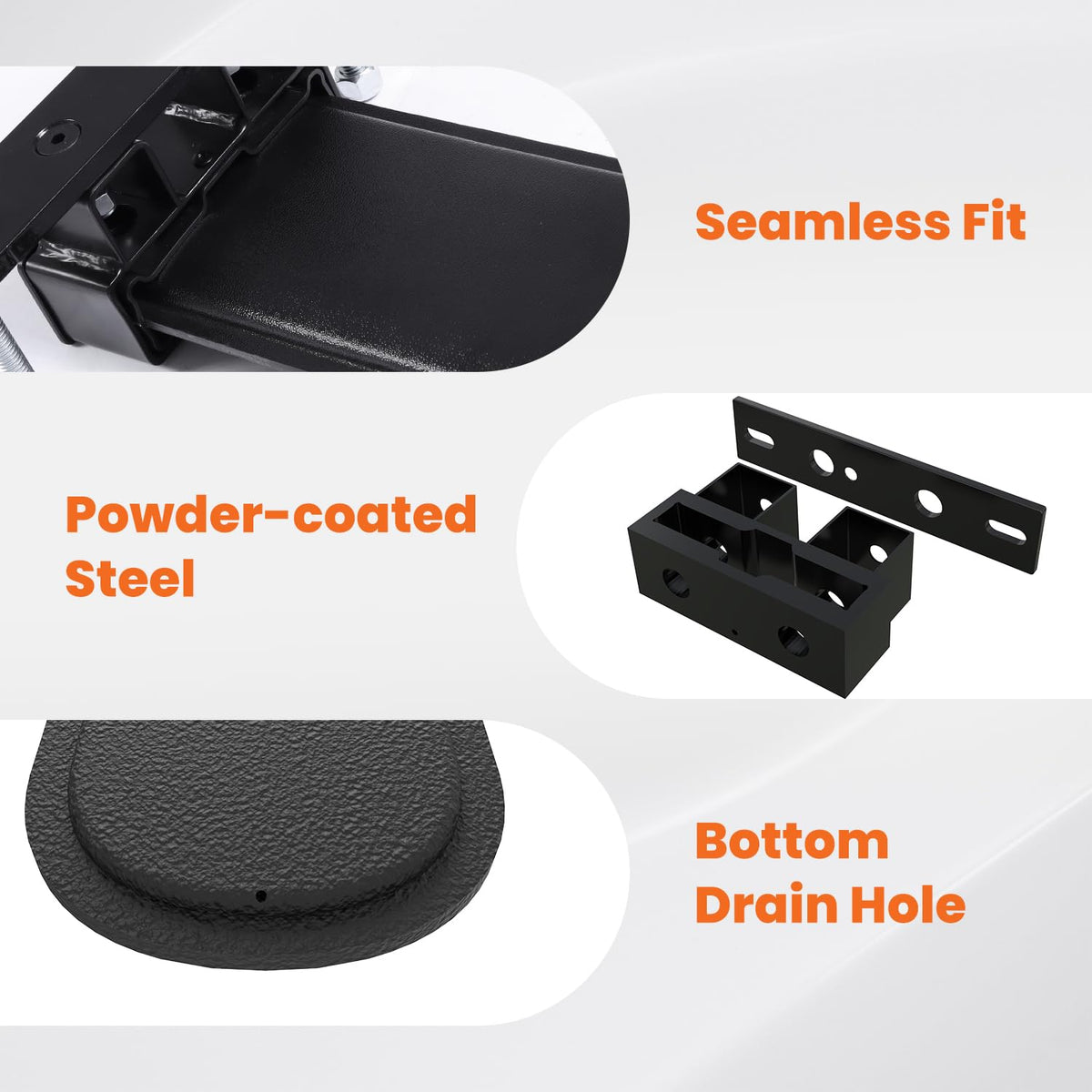 EONECROSS sturdy mounting screws provide stable attachment on vehicles.