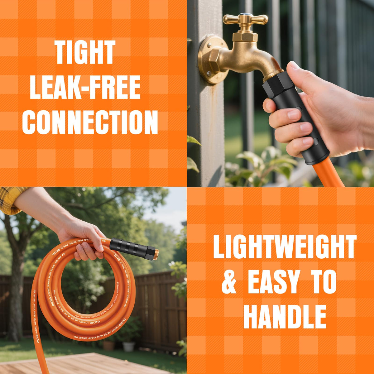 EOOIO all-weather flexibility supports year-round watering.