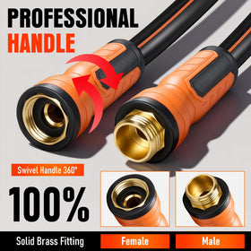 EOOIO kink-resistant hose stays flexible in extreme temperatures.