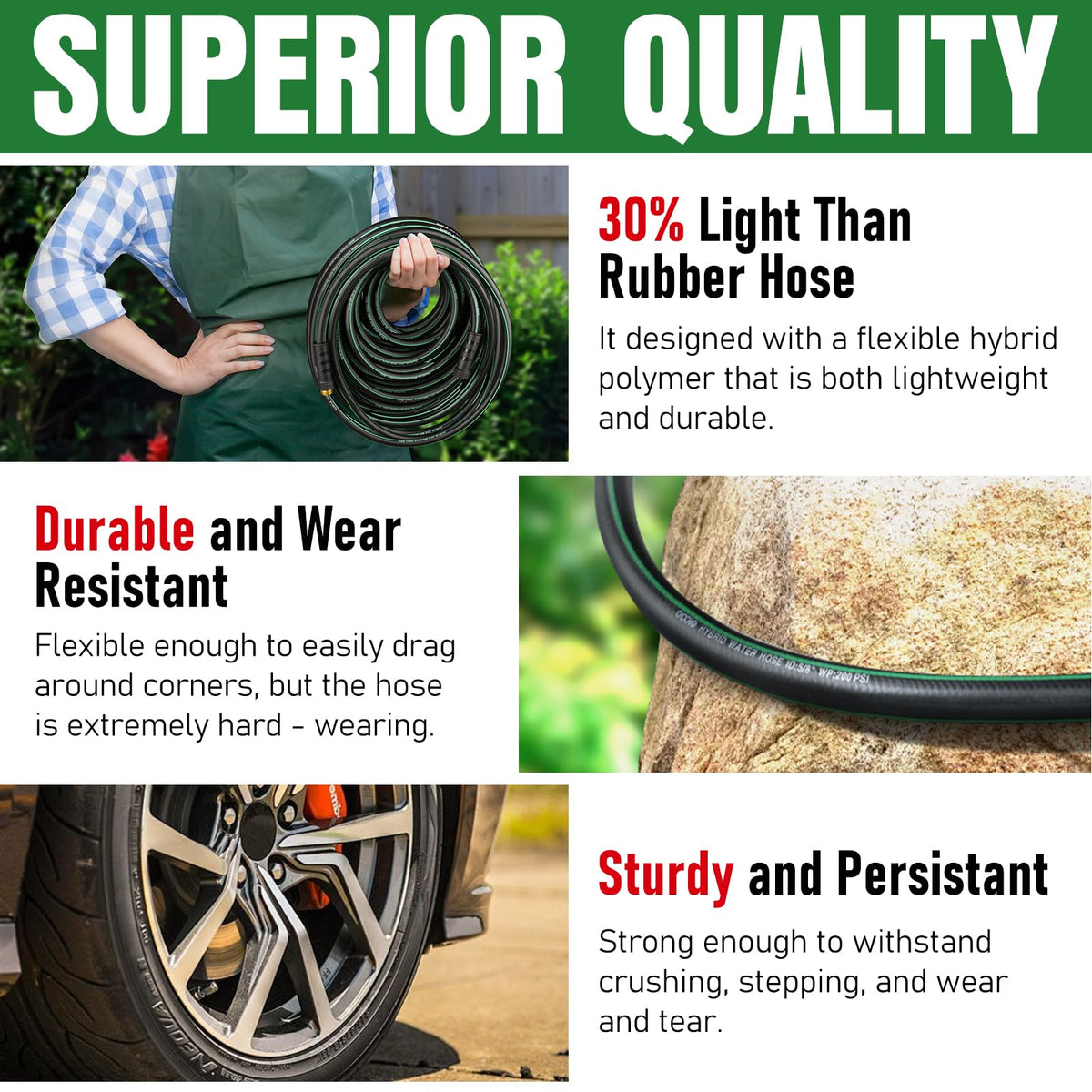 EOOIO leakproof copper fittings prevent leaks and rust over time.