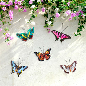 EOORAU butterfly wall art showing wind-dancing wings in a breeze.