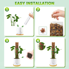 EOX 150g sphagnum moss included helps maintain moisture for roots