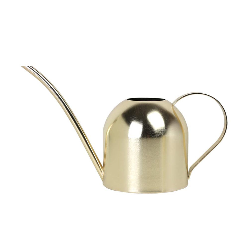 E.Palace stainless steel water can with ergonomic handle for easy watering.