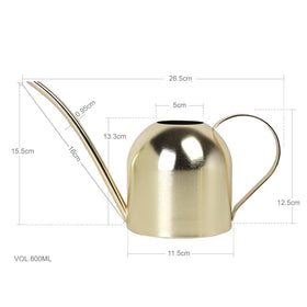 E.Palace stainless steel water can long spout for precise watering under leaves.